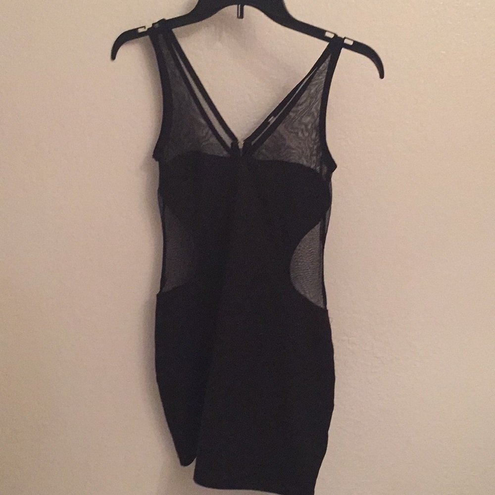 Sexy black dress